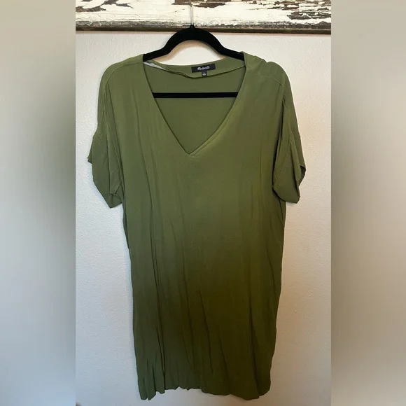 Madewell | Dresses | Madewell Novel Shift Dress Desert Olive Green Short Sleeve | Poshmark Madewell | Dresses | Madewell Novel Shift Dress Desert Olive Green Short Sleeve | Poshmark